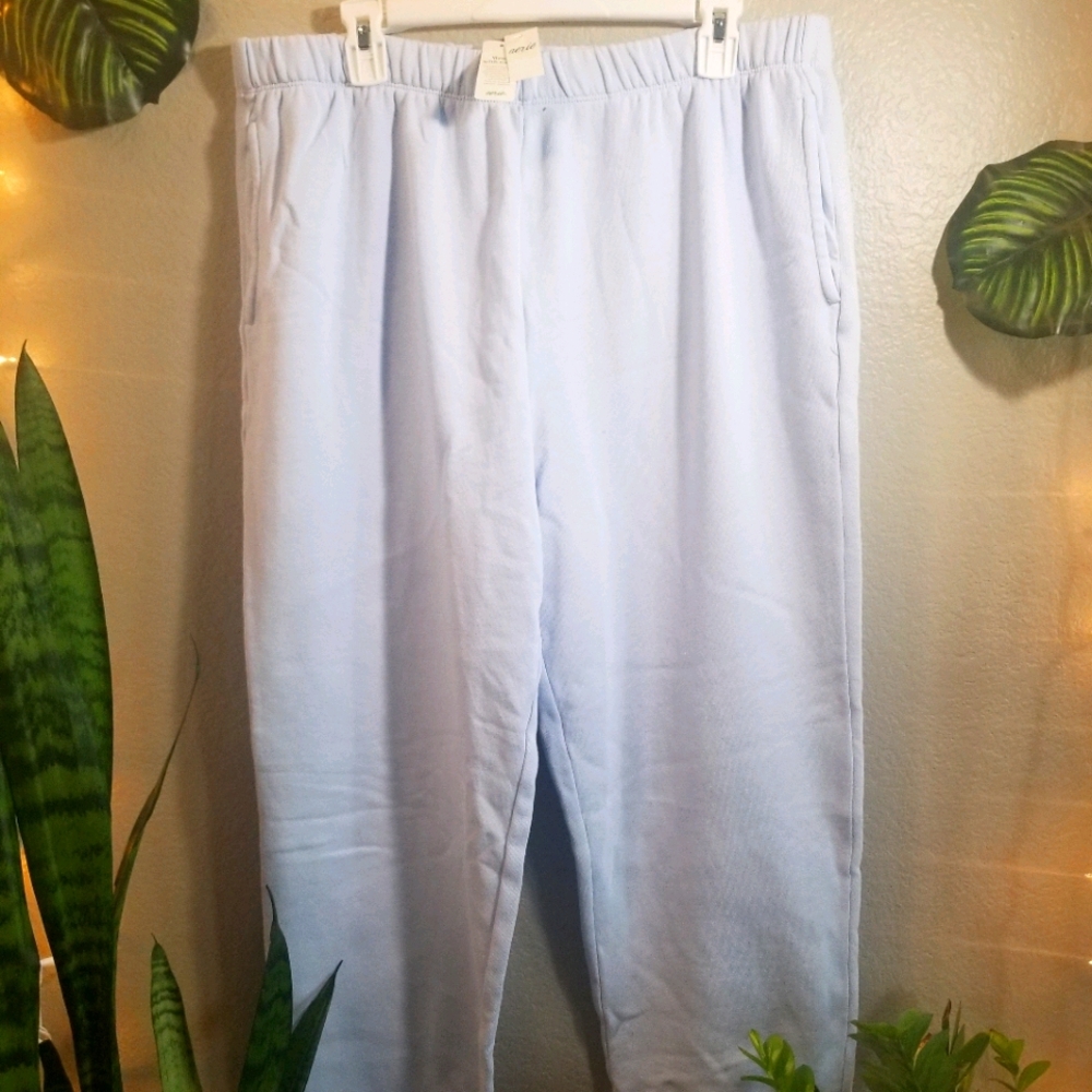 Aerie Light Blue Joggers